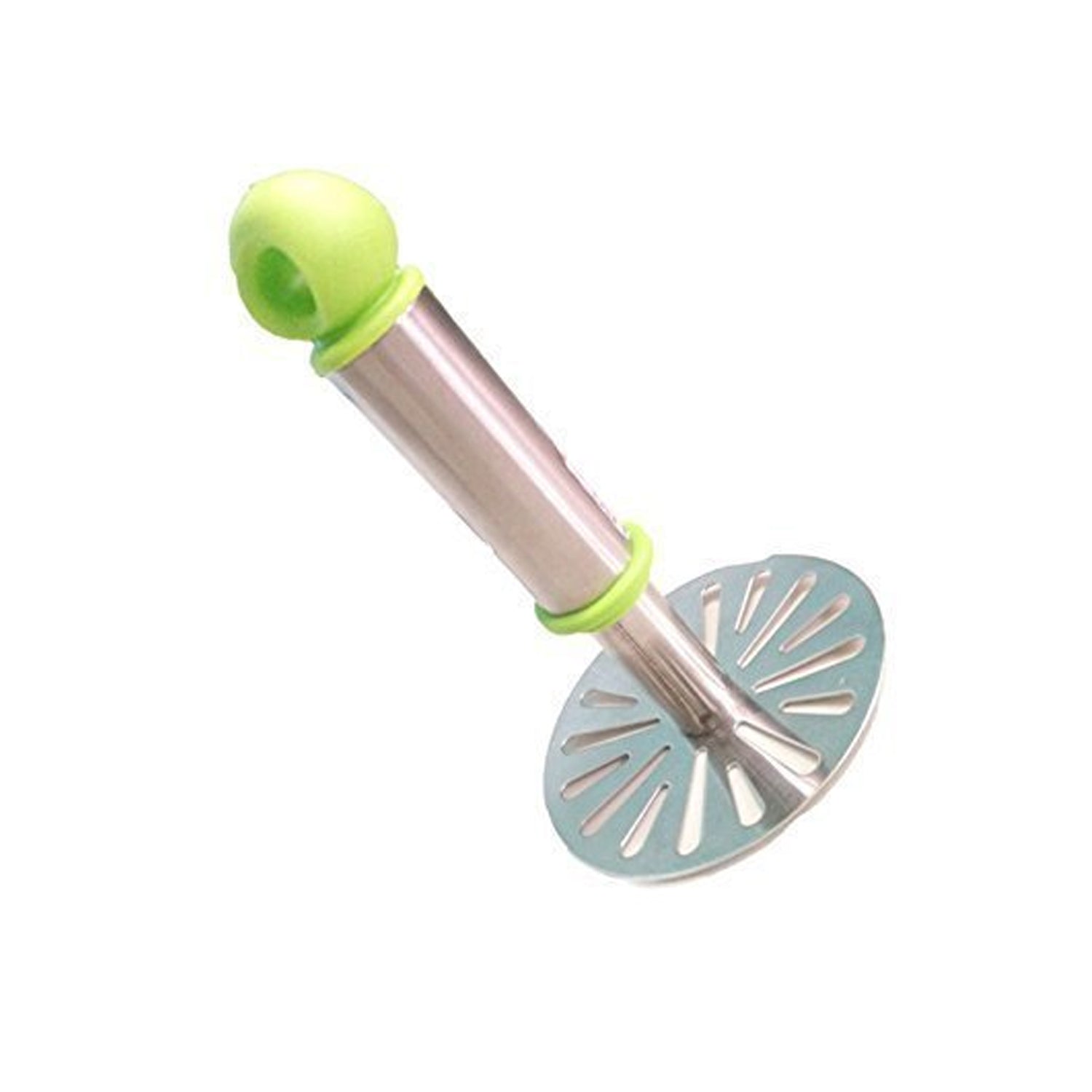 8123 Ganesh Potato/Pav Bhaji Masher with Plastic Handle, Silver & Plastic - Oval Pav Masher, Potato 1-Piece, Smasher Handle, Multicolor DeoDap 8123 Ganesh Potato/Pav Bhaji Masher with Plastic Handle, Silver & Plastic - Oval Pav Masher, Potato 1-Piece, Smasher Handle, Multicolor DeoDap